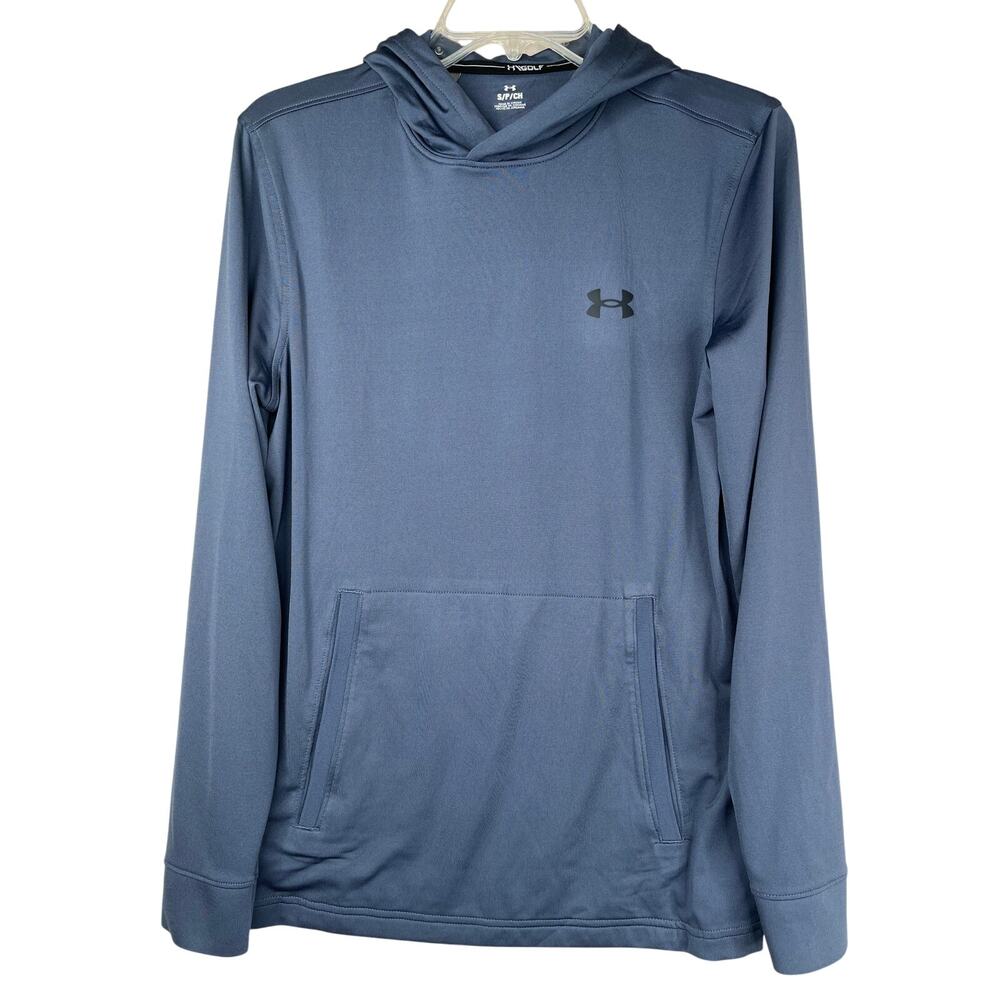 Under Armour men's playoff golf hoodie in gray, size S